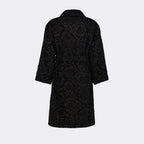 언더웨어 및 홈웨어 바로코 로브 Versace 검은색 남여공용