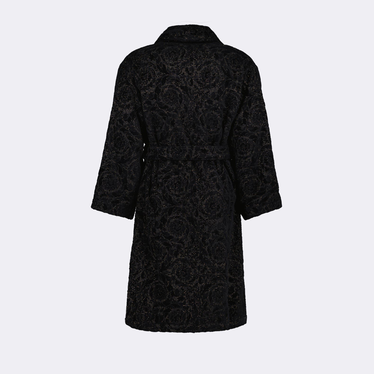 언더웨어 및 홈웨어 바로코 로브 Versace 검은색 남여공용