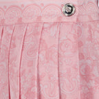 Jupes Jupe Barocco en soie Versace Rose Femme