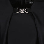 ドレス 黒いウールドレス Versace 黒 女性