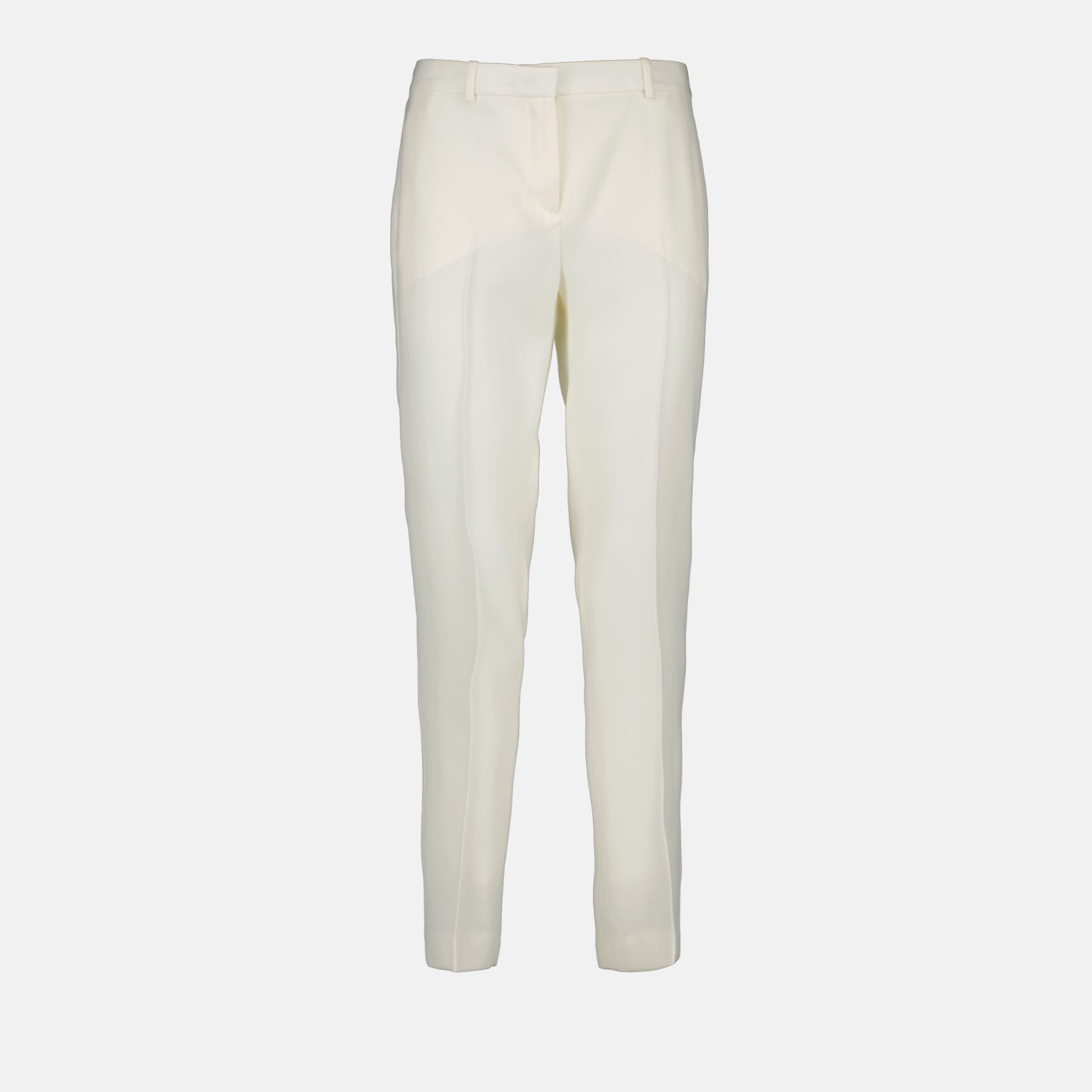 Pantalones Pantalon droit blanc Versace Beige Femme