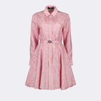 Vestidos Robe chemise Barocco Versace Rosa Femme