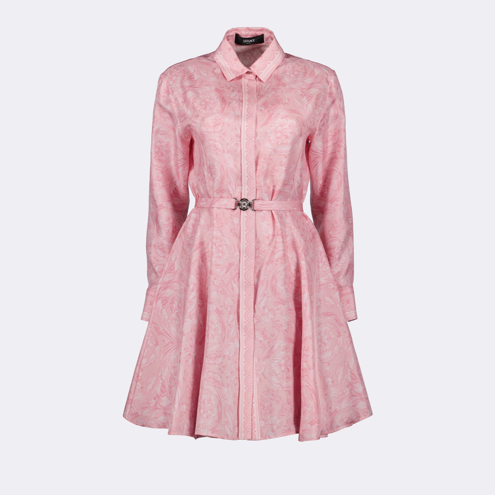 Vestidos Robe chemise Barocco Versace Rosa Femme