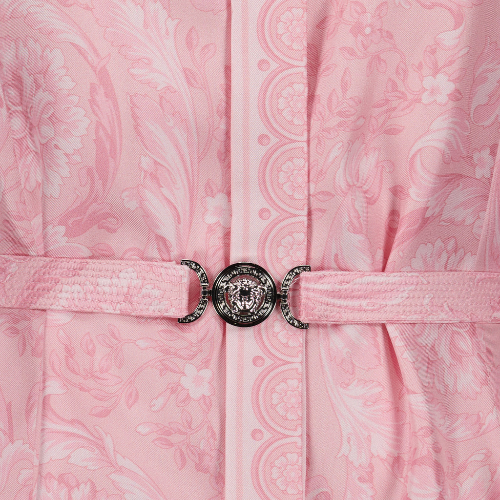 Vestidos Robe chemise Barocco Versace Rosa Femme
