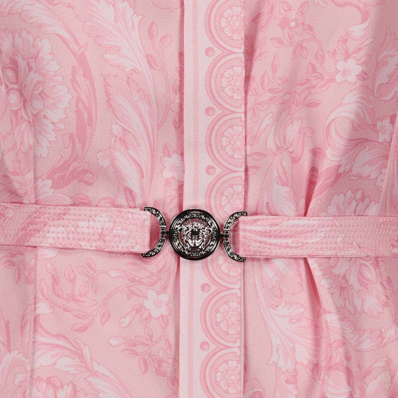 Vestidos Robe chemise Barocco Versace Rosa Femme