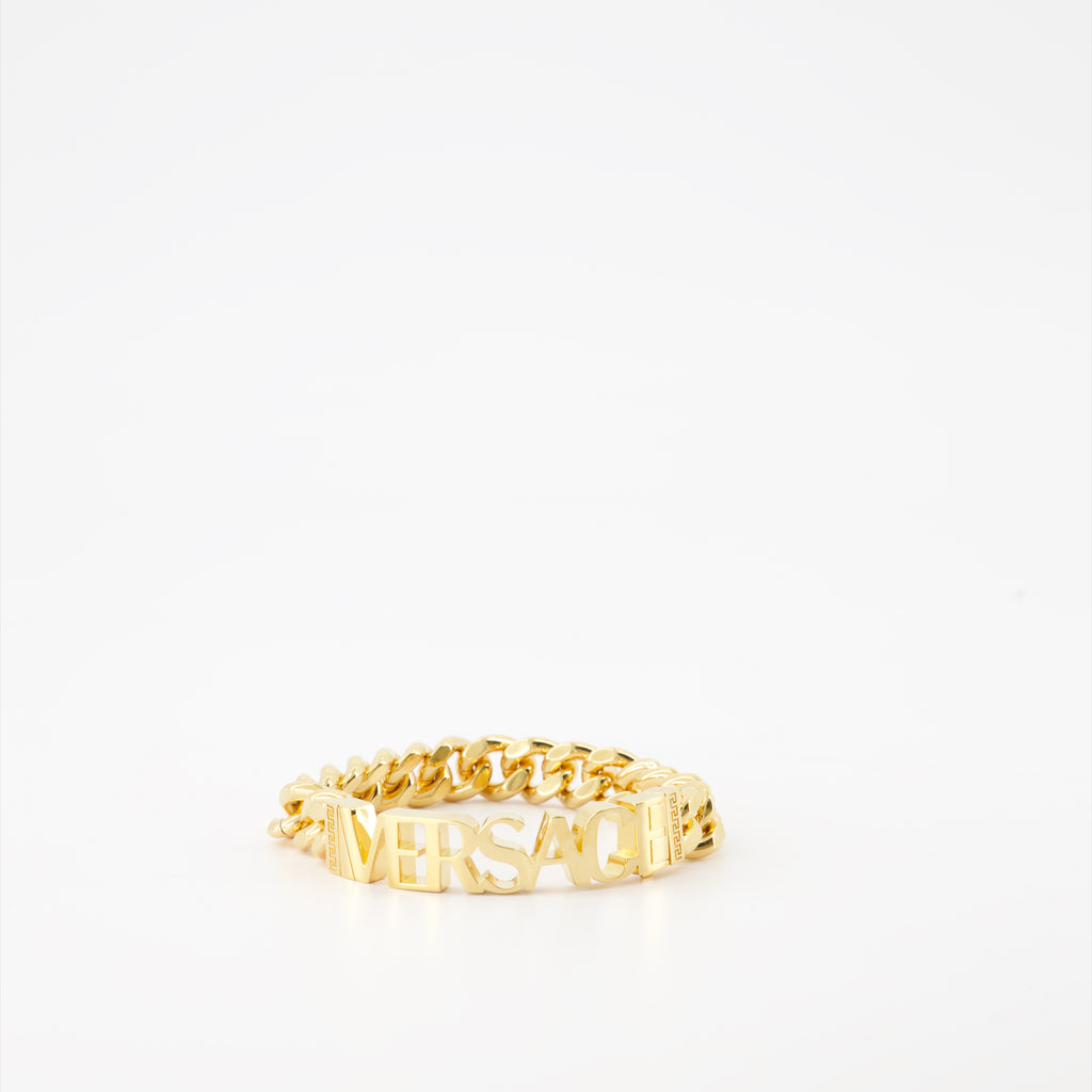 Bijoux Bracelet en maillons Versace Doré Homme