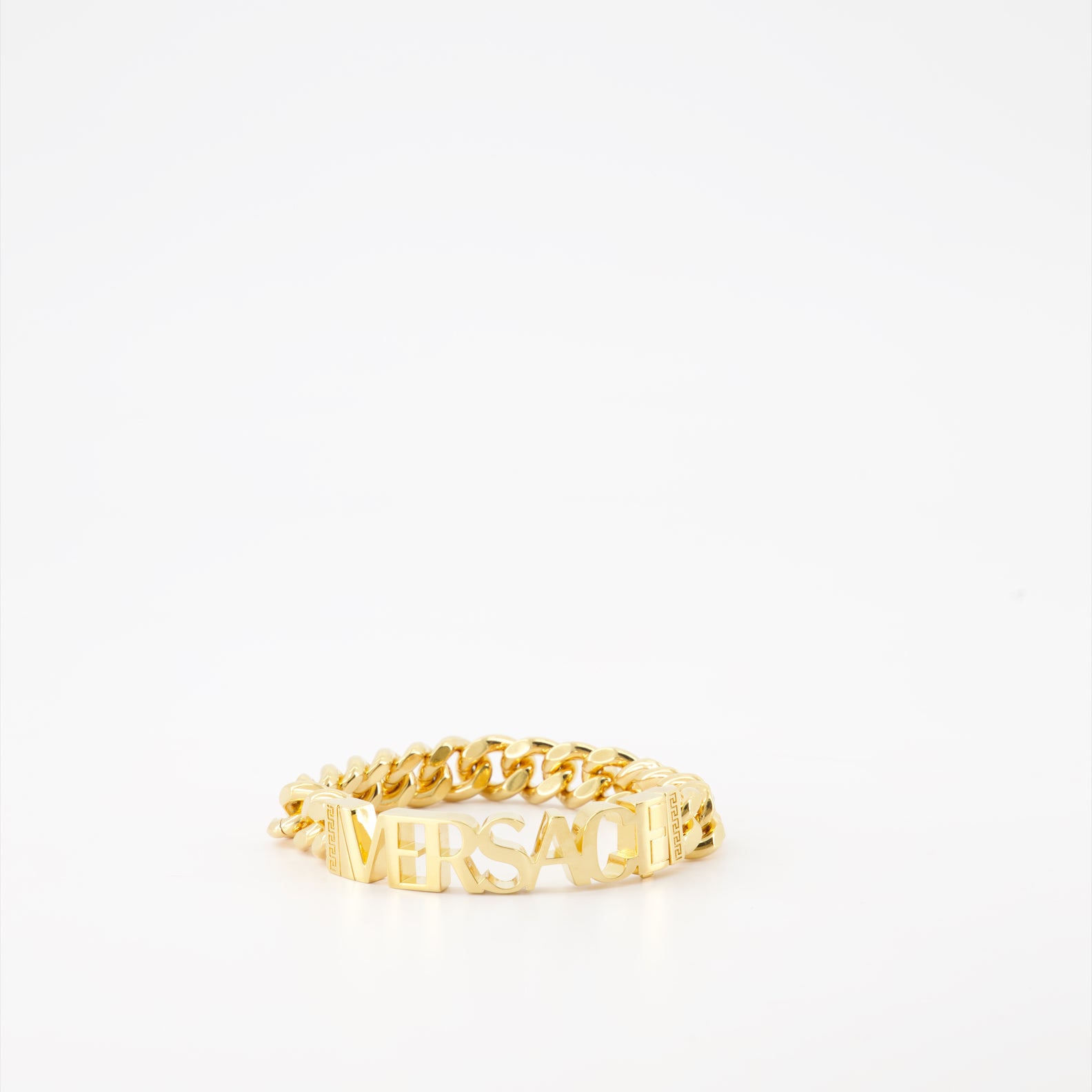 Bijoux Bracelet en maillons Versace Doré Homme