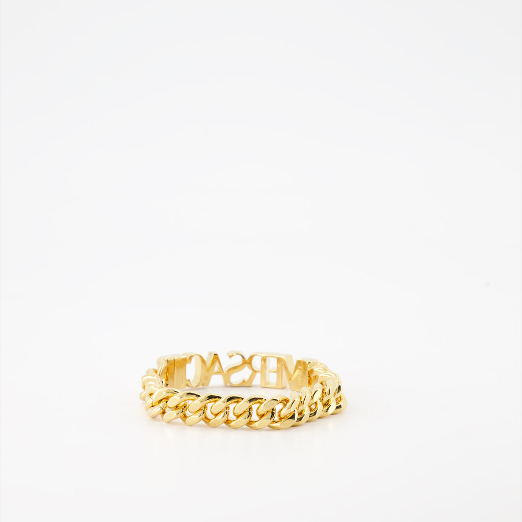 Bijoux Bracelet en maillons Versace Doré Homme