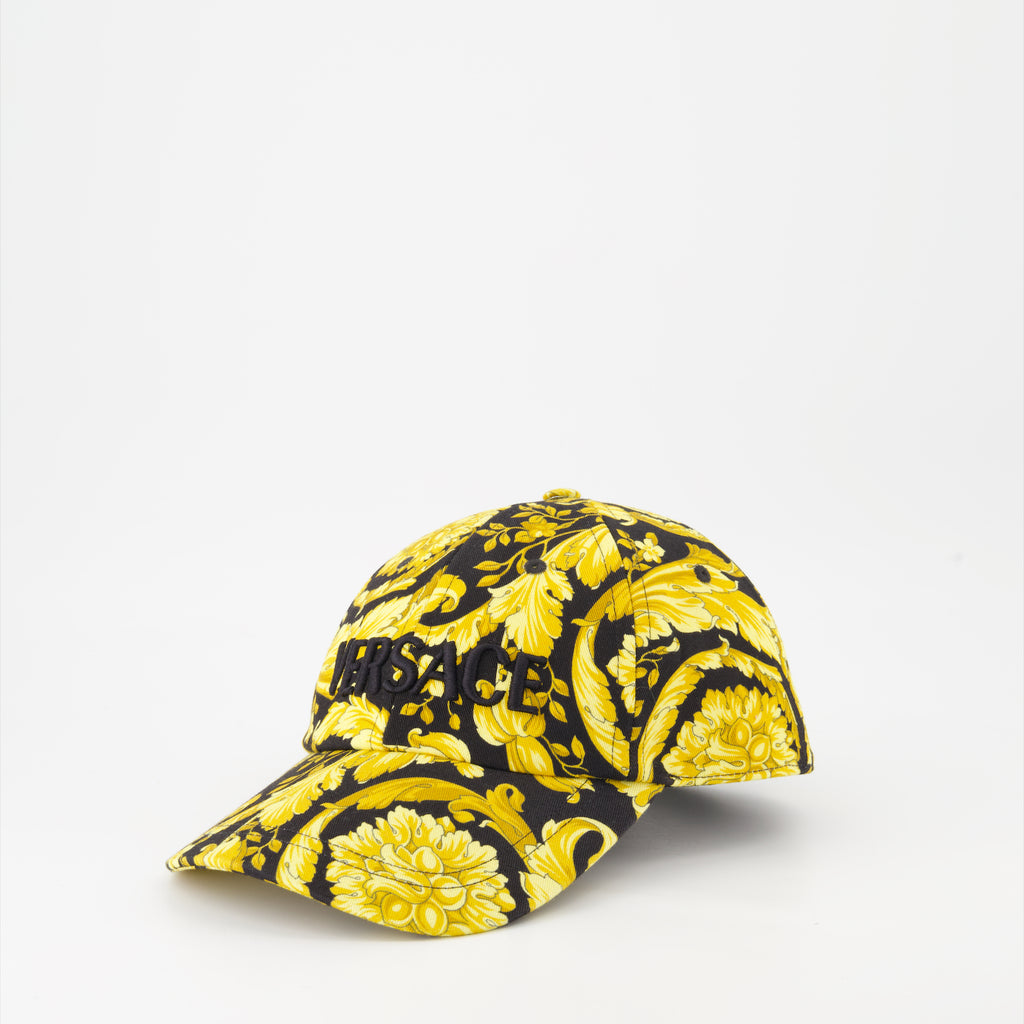 Chapeaux, casquettes et bonnets Casquette Barocco Versace Jaune Homme