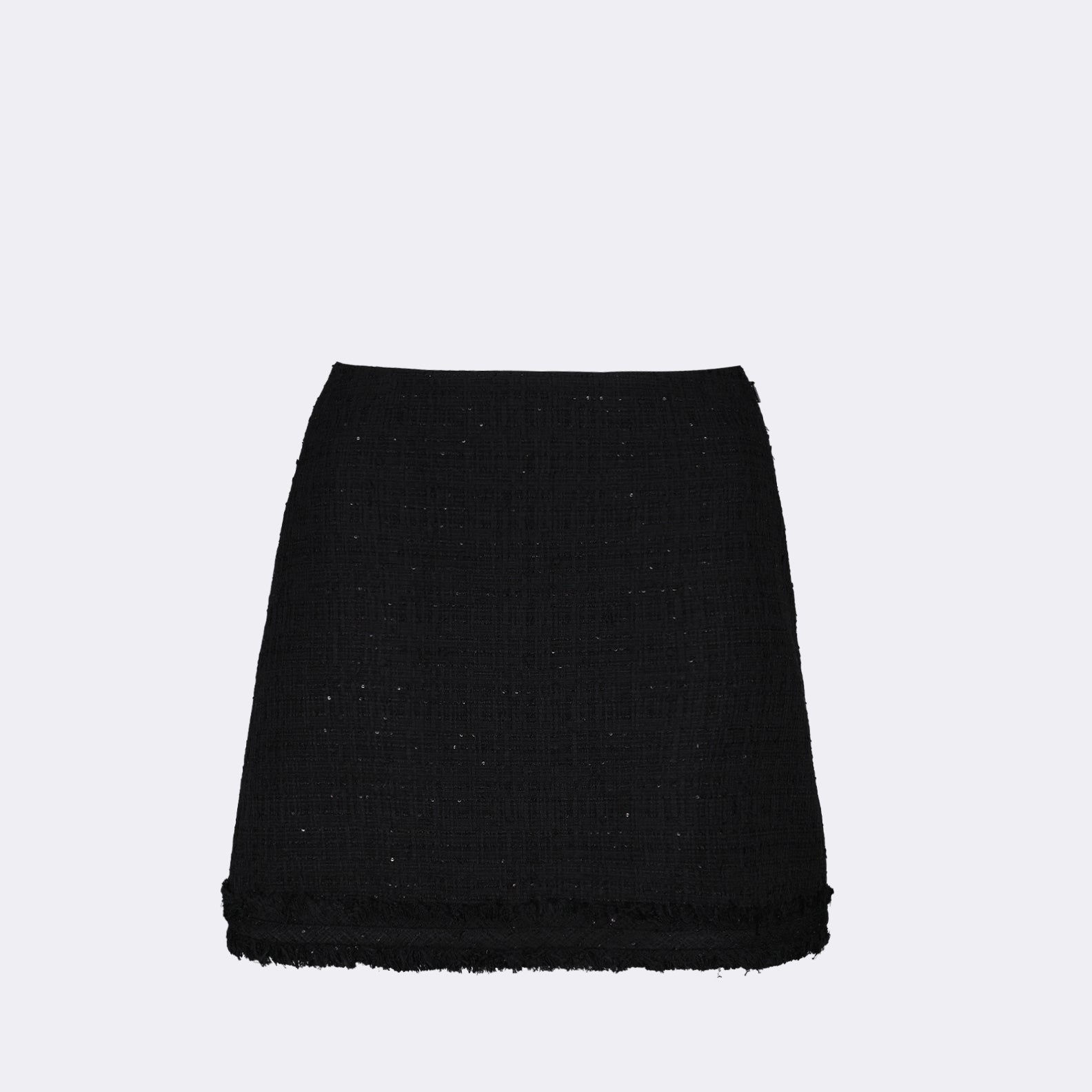 Jupes Mini-jupe en tweed Versace Noir Femme