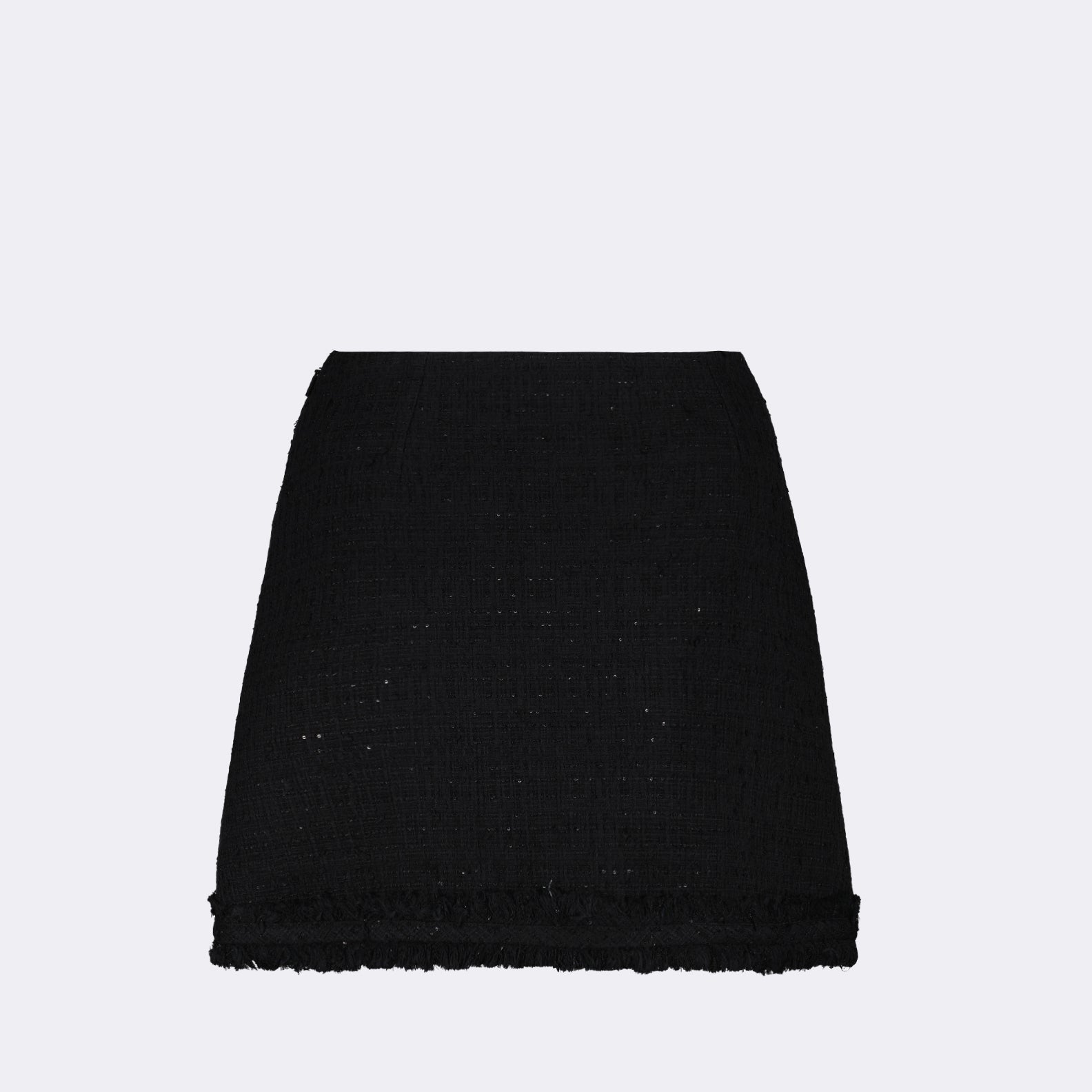 Jupes Mini-jupe en tweed Versace Noir Femme