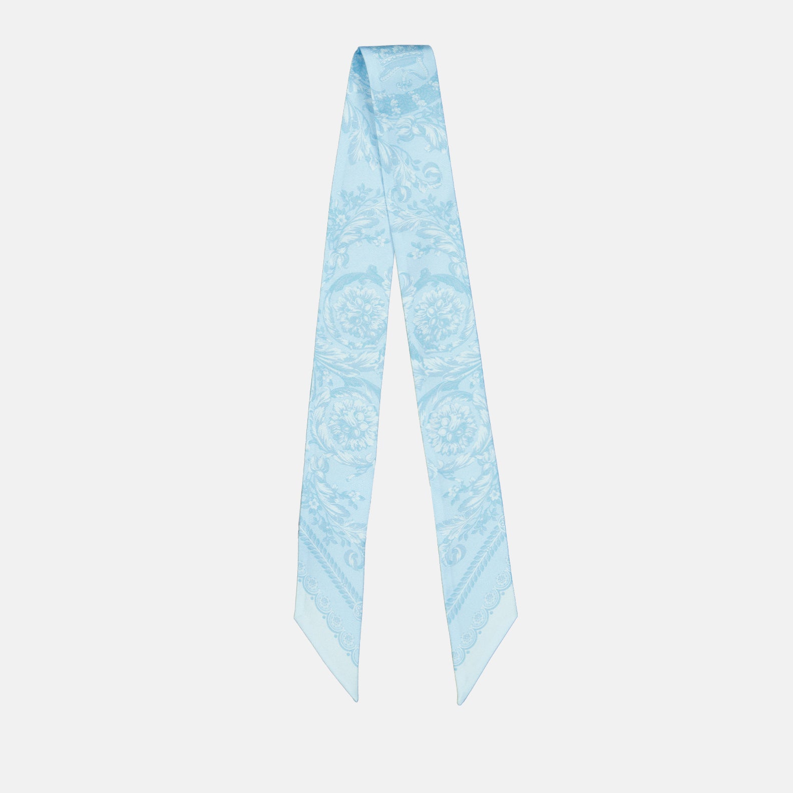 Écharpes, foulards et gants Bandeau Barocco Versace Bleu Femme