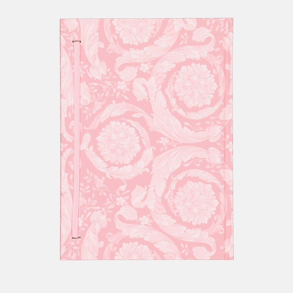 Lifestyle Cahier Barocco Versace Rose Unisexe