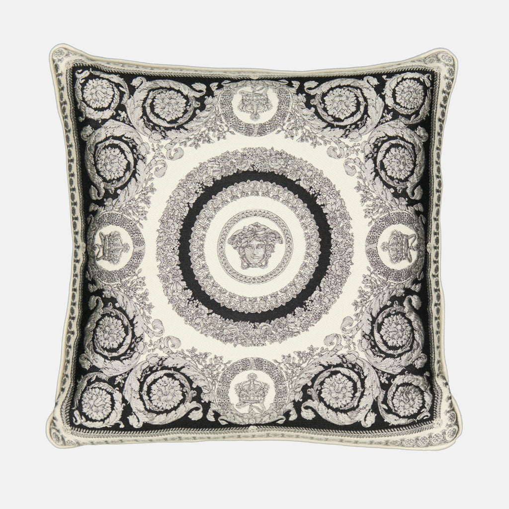 Lifestyle Coussin Crête de Fleur Versace Cinza Unissex