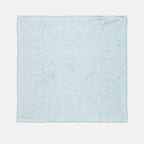 Écharpes, foulards et gants Foulard Barocco en soie Versace Bleu Unisexe