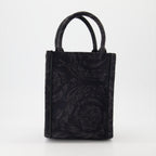 Sacs cabas Sac seau Athena Barocco Versace Noir Unisexe