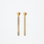 Bijoux Boucles d'oreilles Medusa Versace Doré Femme