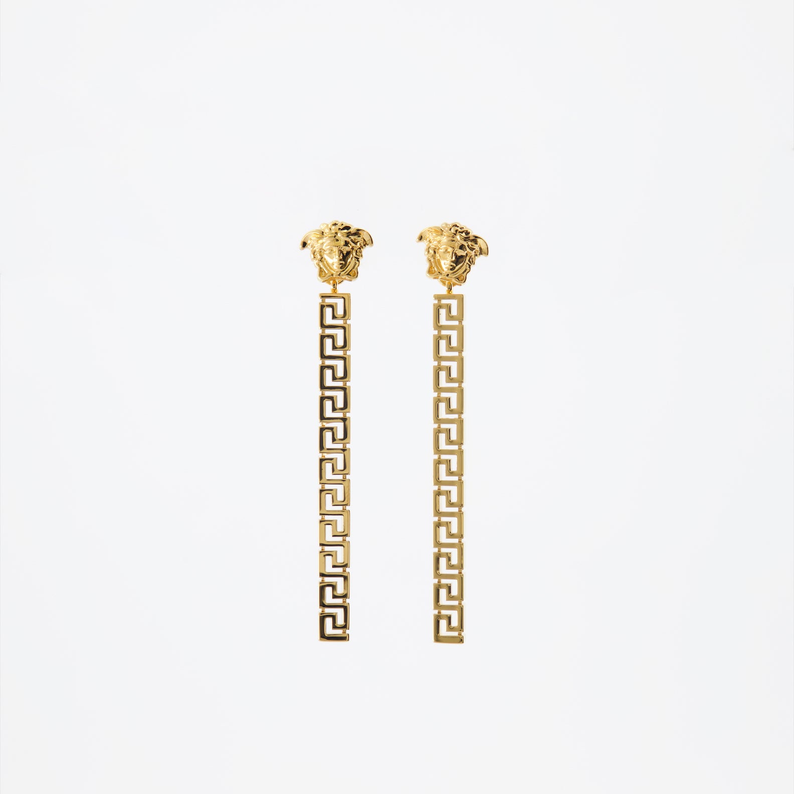 Bijoux Boucles d'oreilles Medusa Versace Doré Femme
