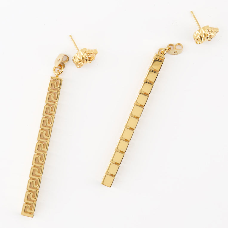 Bijoux Boucles d'oreilles Medusa Versace Doré Femme