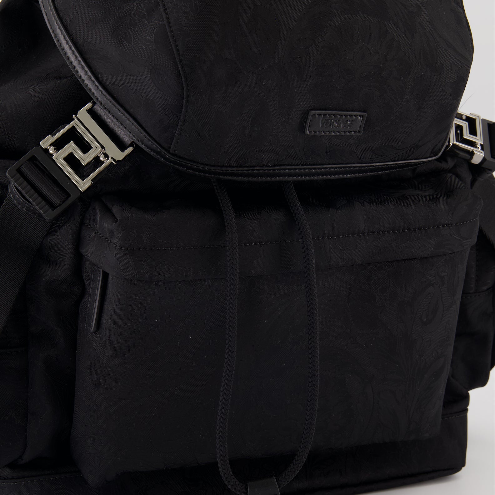 Zaini Sac à dos Barocco Neo Versace Nero Homme