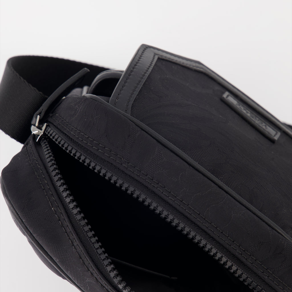 Sacs bandoulière Sac bandoulière Barocco Neo Versace Noir Homme