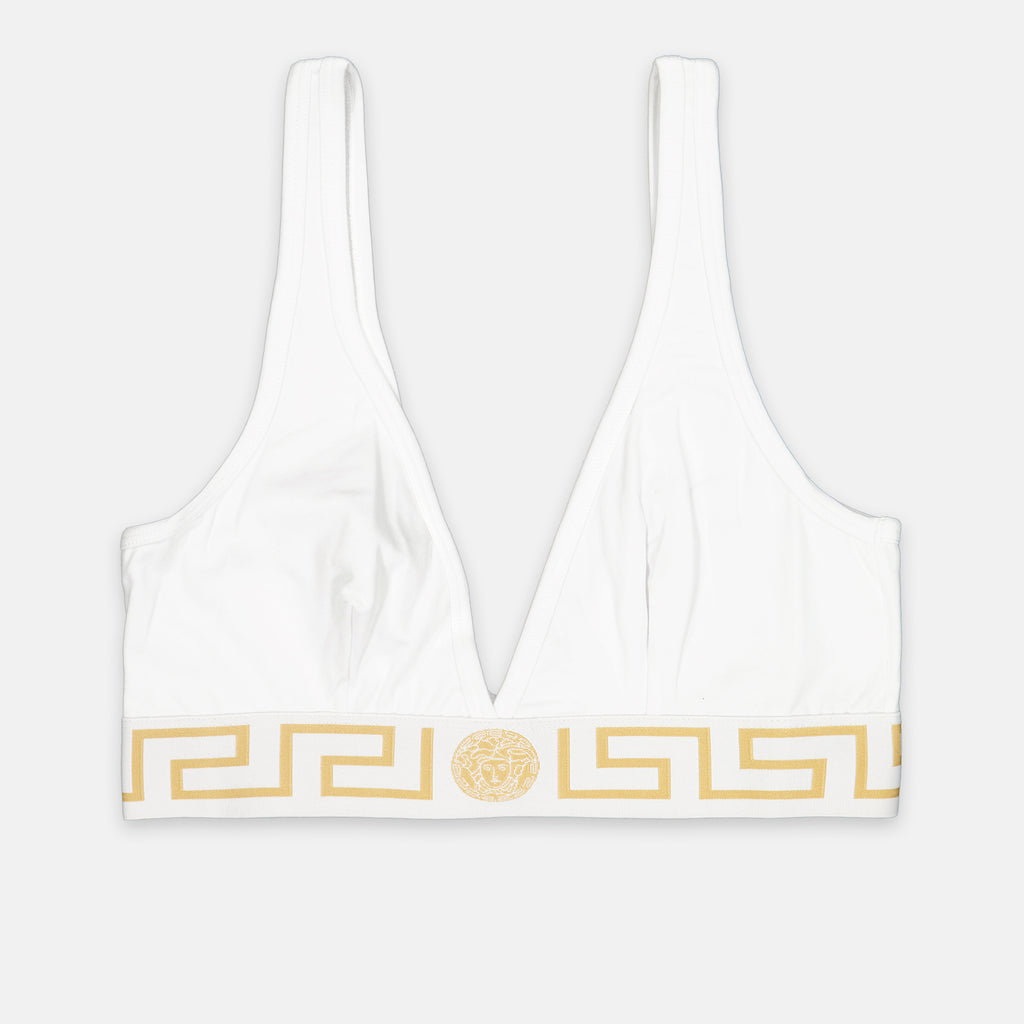 Sous-vêtements et homewear Brassière Medusa Versace Blanc Femme