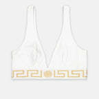 Sous-vêtements et homewear Brassière Medusa Versace Blanc Femme