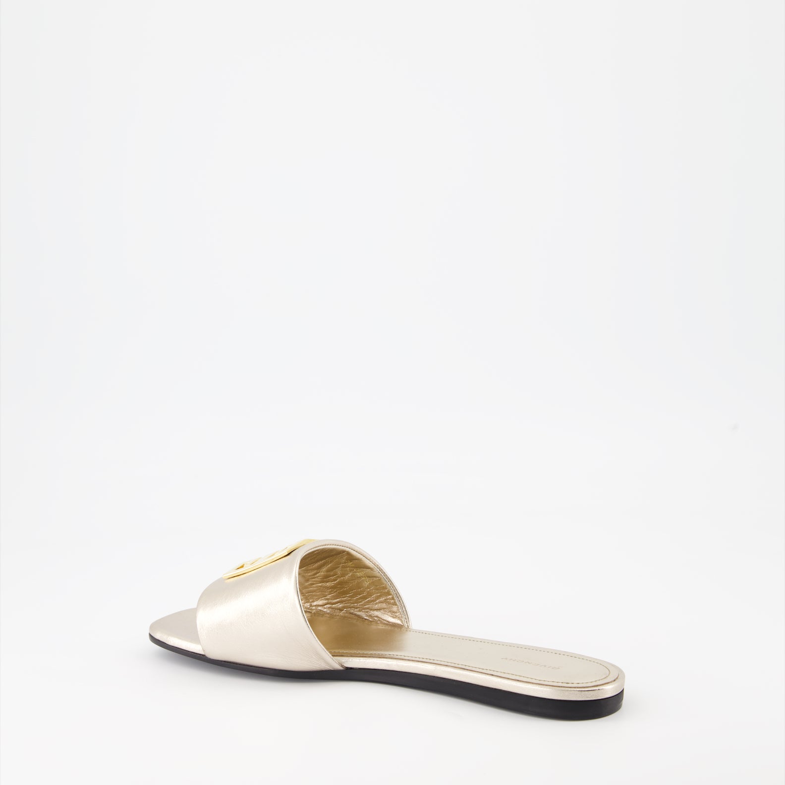 Chaussures ouvertes Mules 4G Givenchy Doré Femme