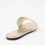 Chaussures ouvertes Mules 4G Givenchy Doré Femme