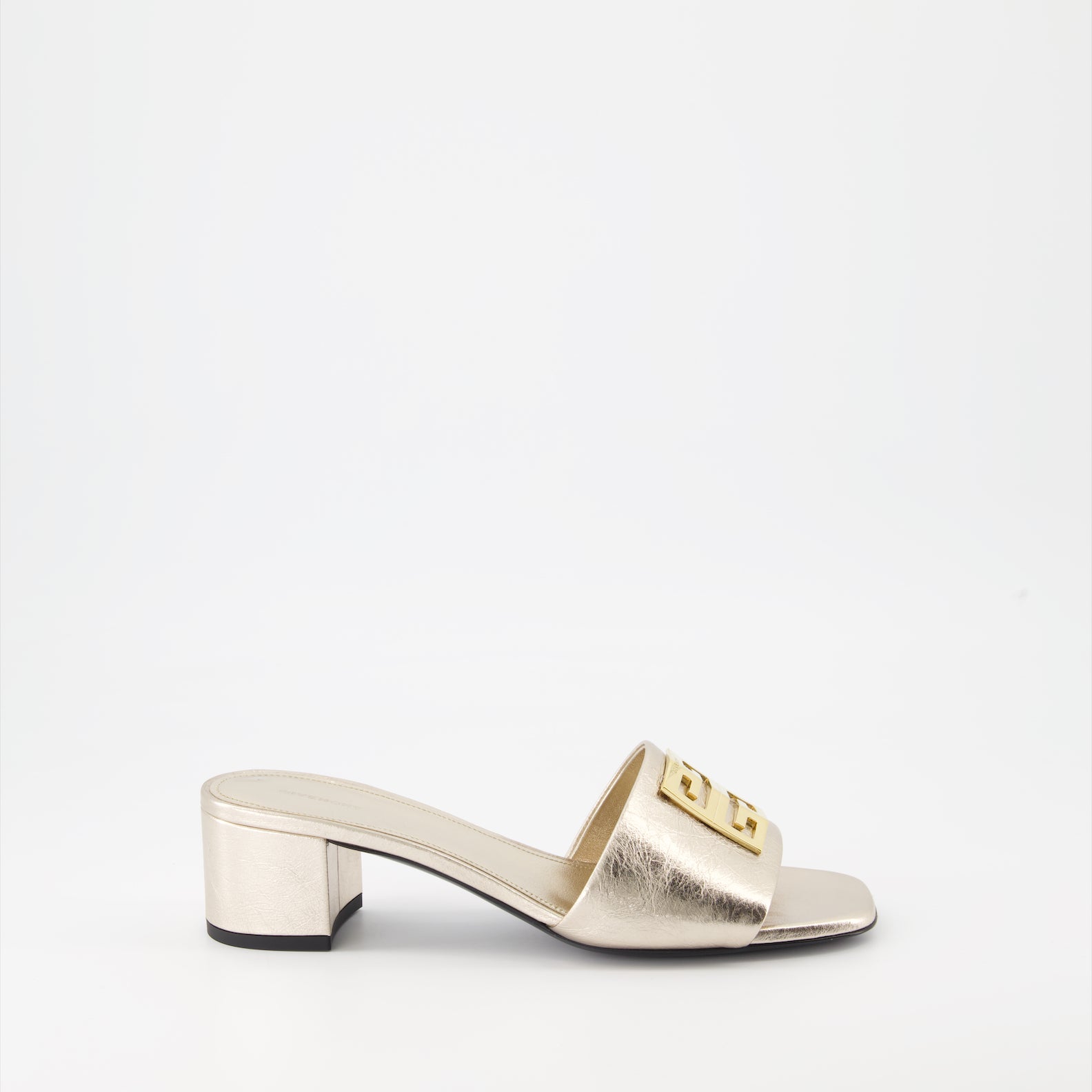 Chaussures ouvertes Mules 4G Givenchy Doré Femme