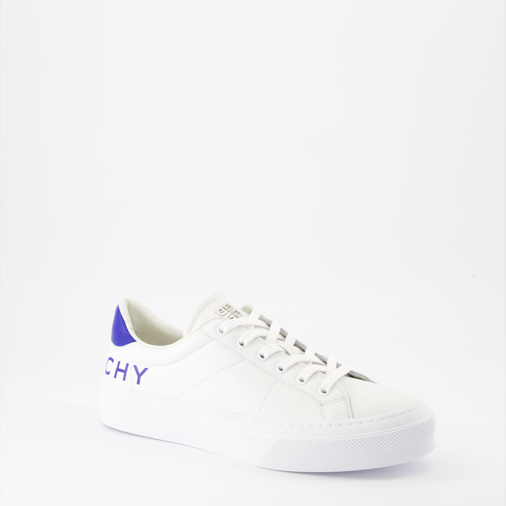 Baskets Baskets City Sport Givenchy Blanc Homme