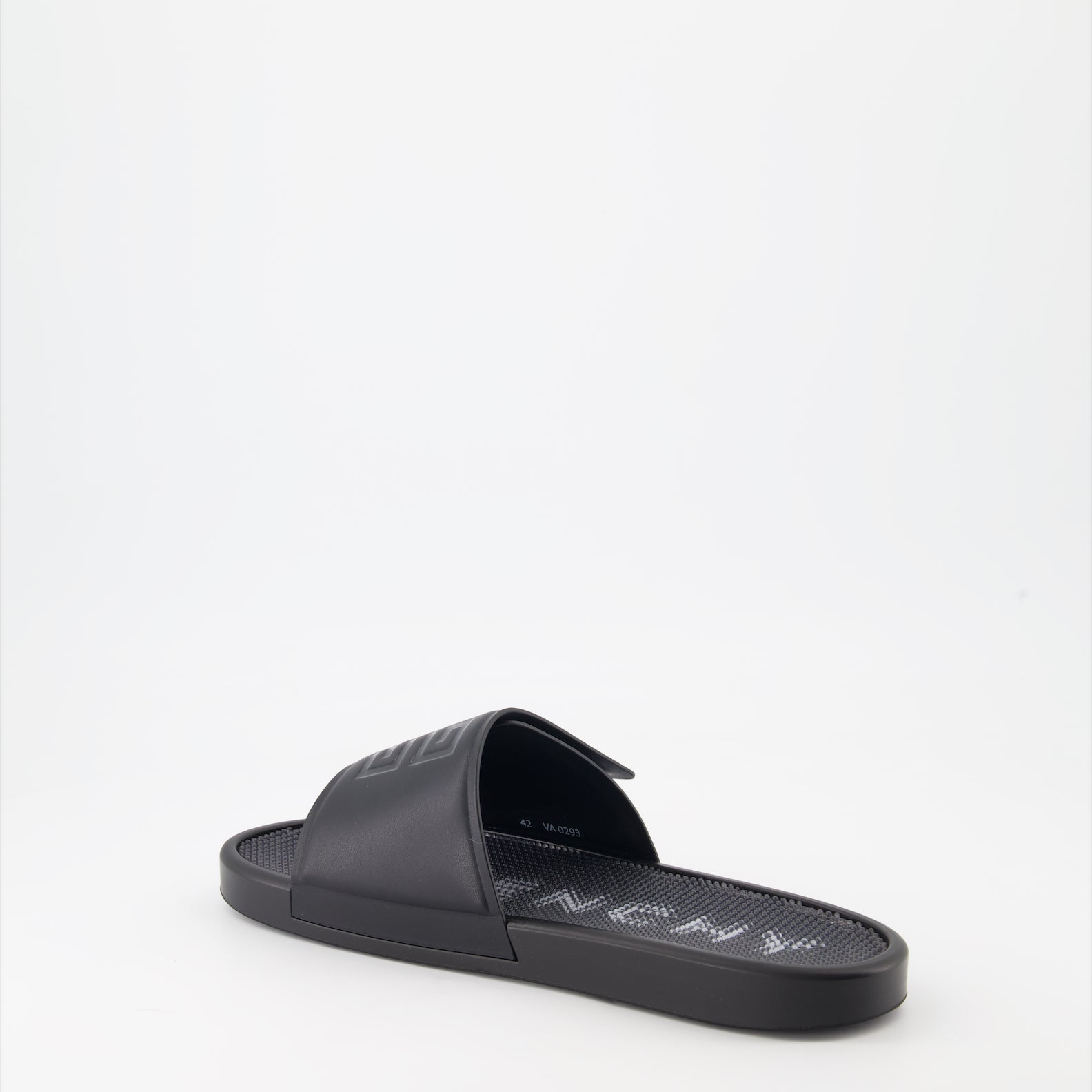 Offene schuhe Claquettes à scratch Givenchy Schwarz Homme