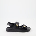오픈 슈즈 Sandales 4G Givenchy 검은색 Femme