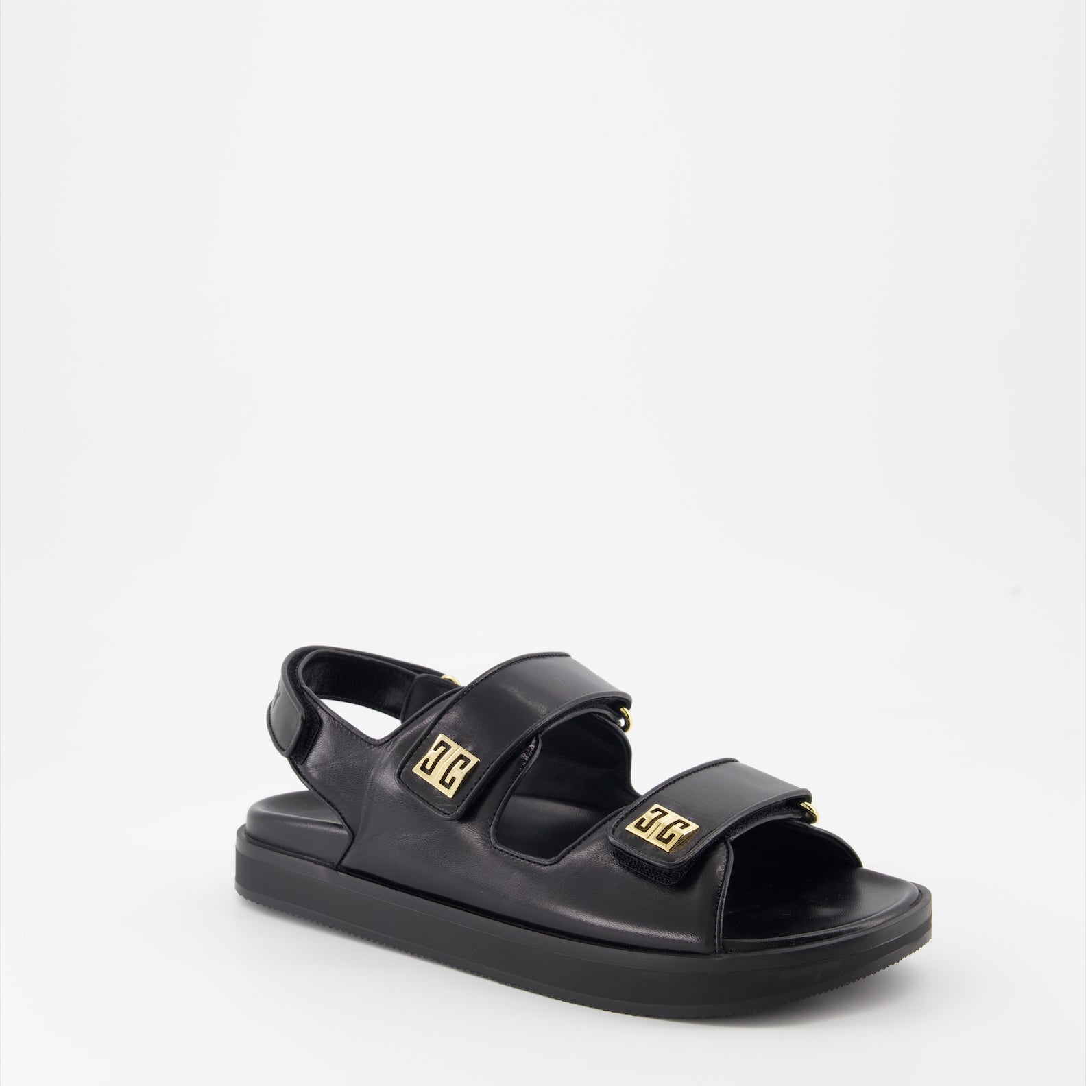 오픈 슈즈 Sandales 4G Givenchy 검은색 Femme