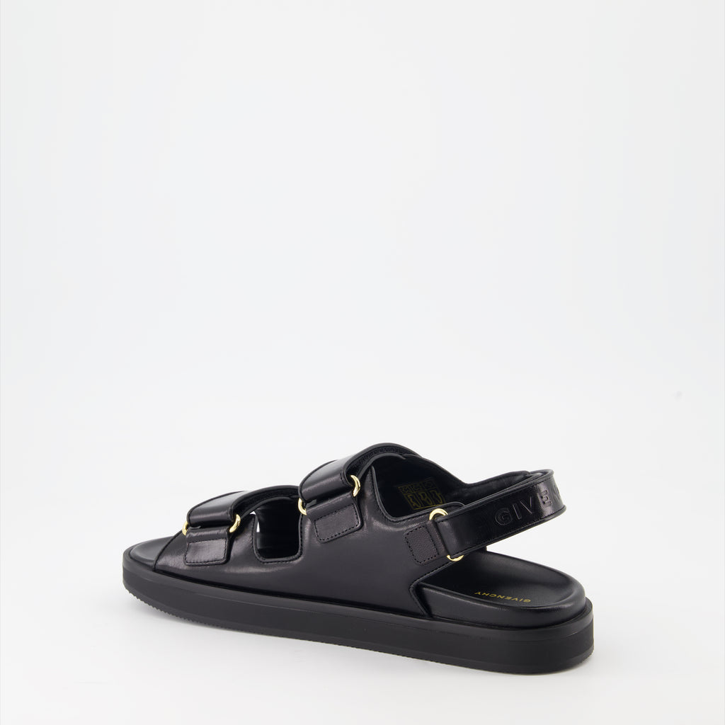 오픈 슈즈 Sandales 4G Givenchy 검은색 Femme