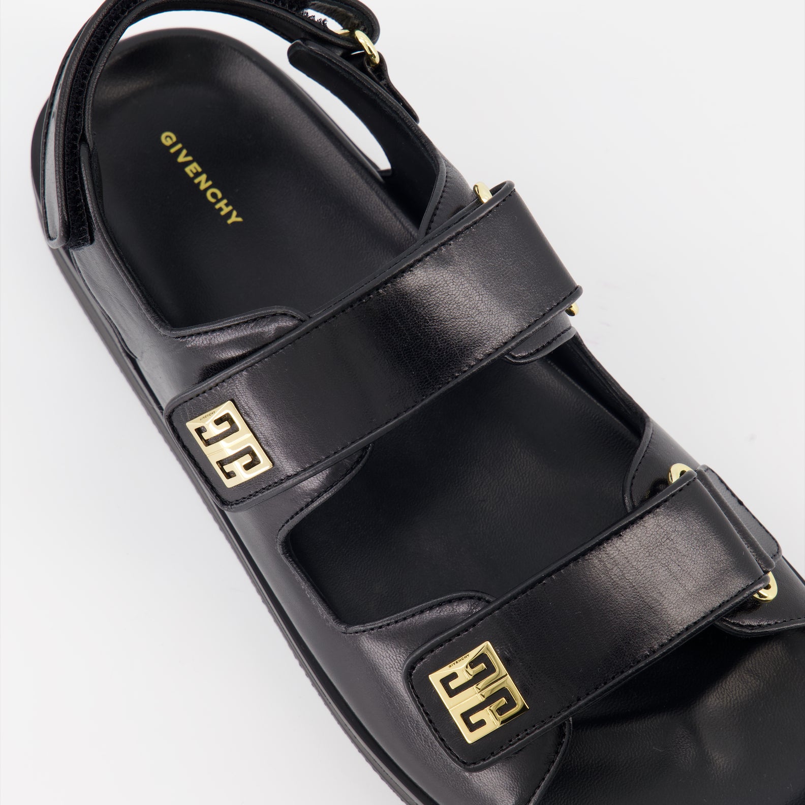 오픈 슈즈 Sandales 4G Givenchy 검은색 Femme