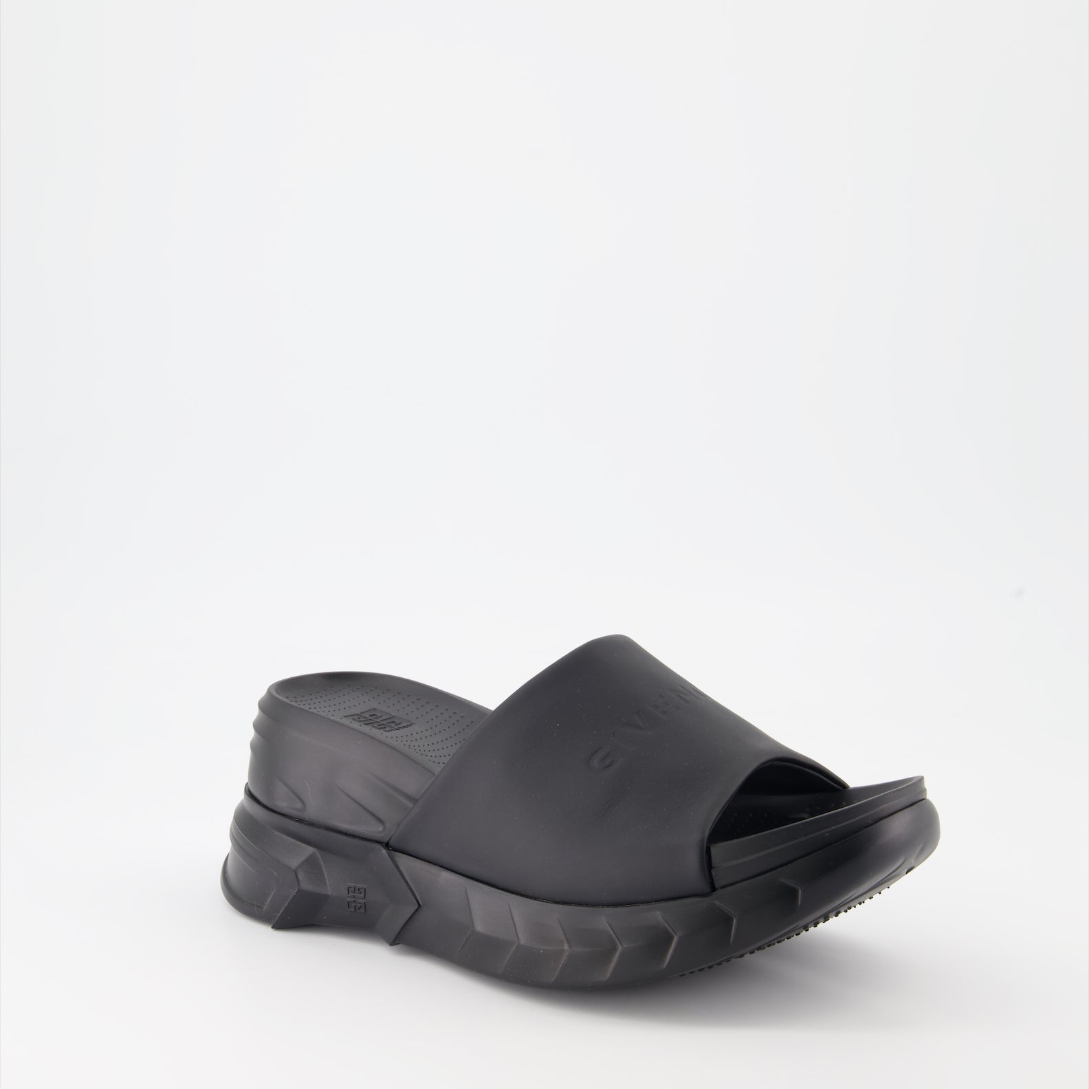 Chaussures ouvertes Mules à plateforme Givenchy Noir Femme
