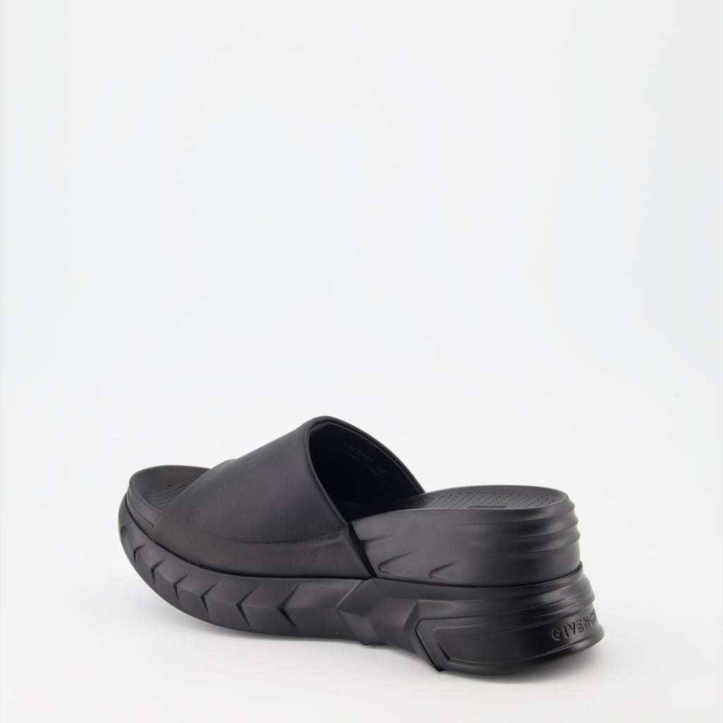 Chaussures ouvertes Mules à plateforme Givenchy Noir Femme