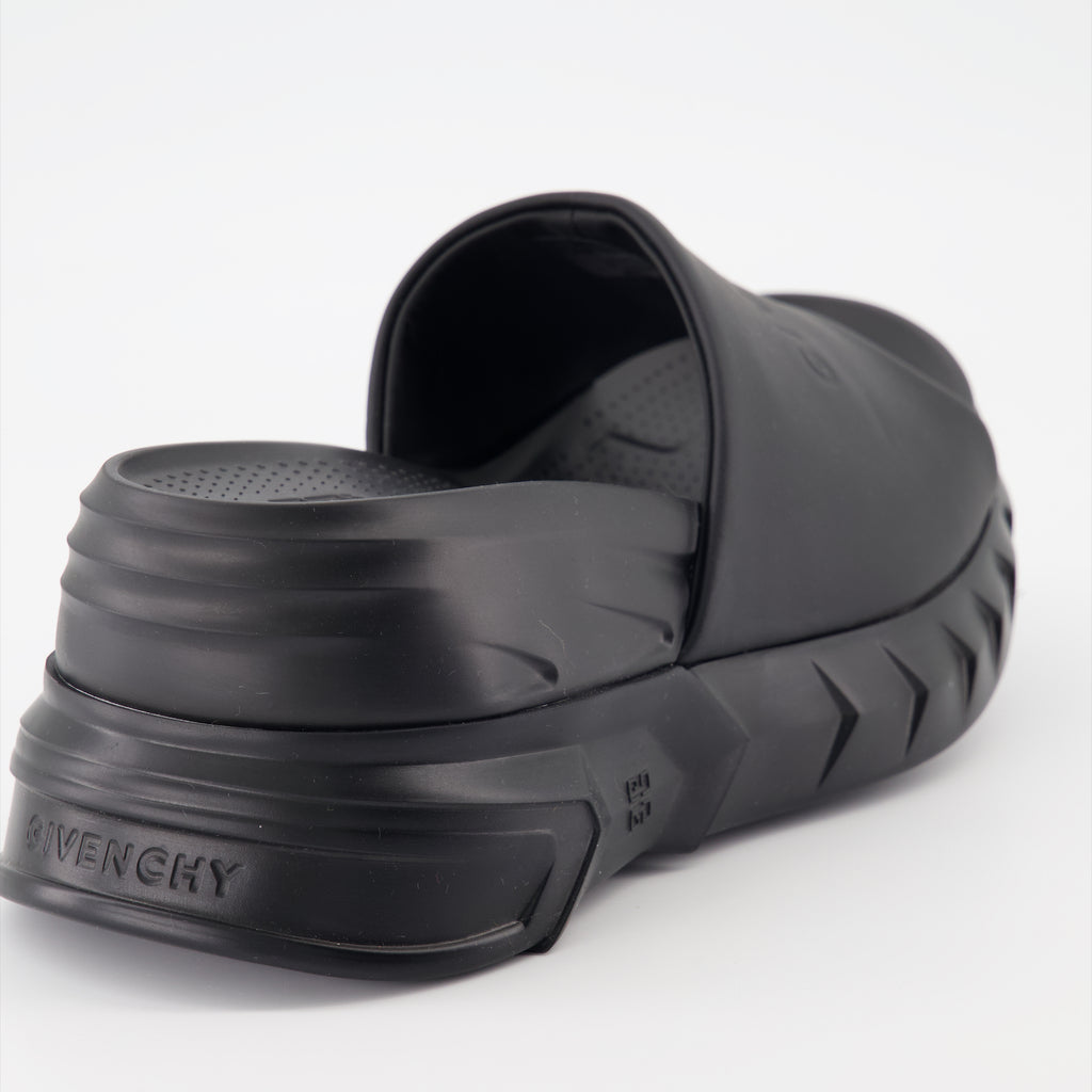 Chaussures ouvertes Mules à plateforme Givenchy Noir Femme