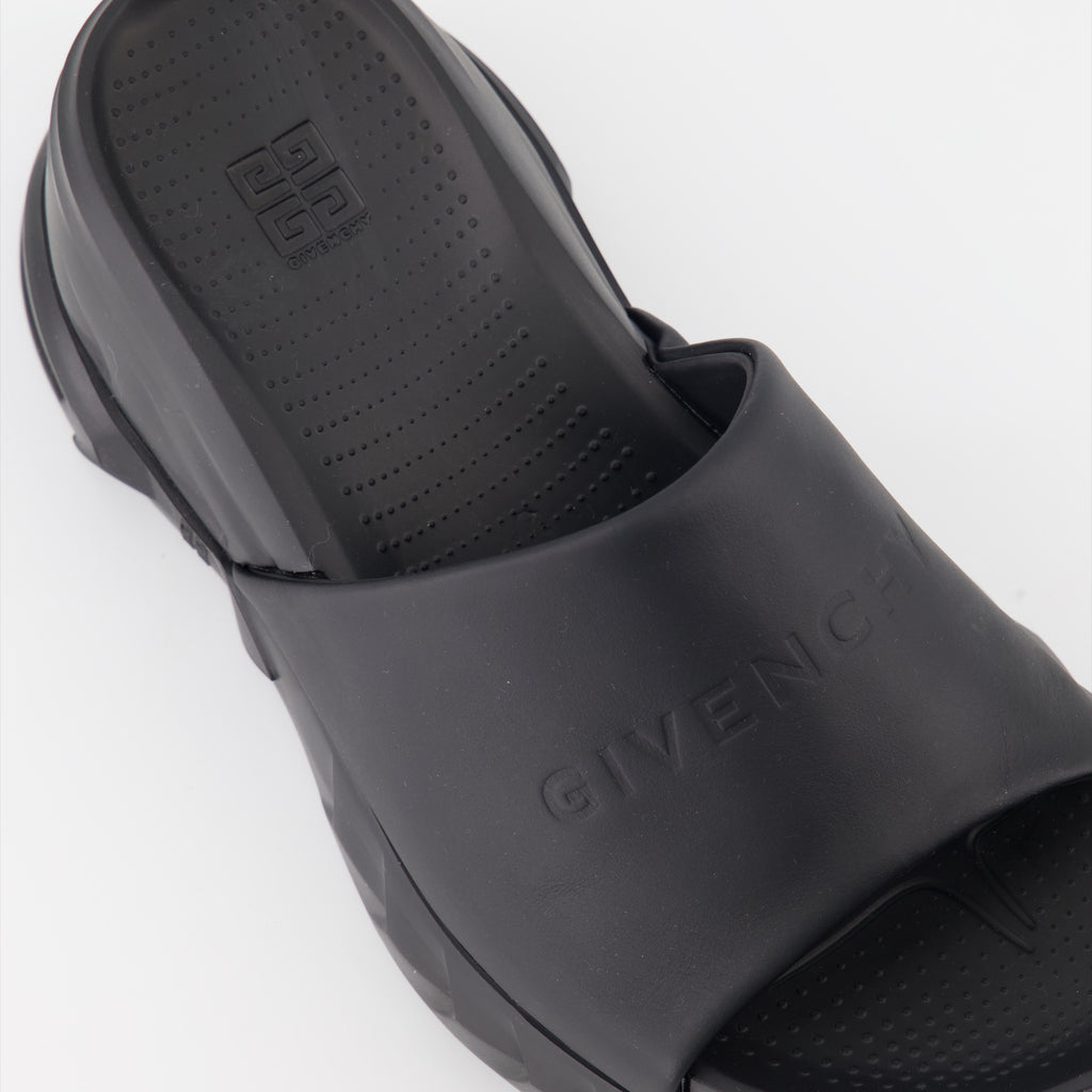 Chaussures ouvertes Mules à plateforme Givenchy Noir Femme