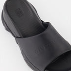 Chaussures ouvertes Mules à plateforme Givenchy Noir Femme