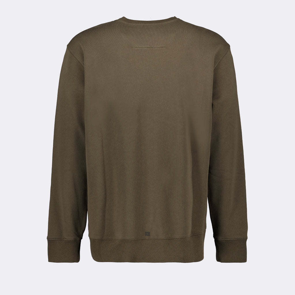 Sudaderas Sweatshirt à logo Givenchy Caqui Homme