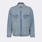Jacken Veste 4G Givenchy Blau Homme
