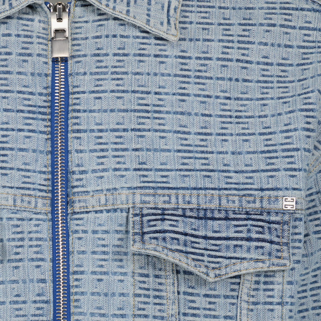 Jacken Veste 4G Givenchy Blau Homme