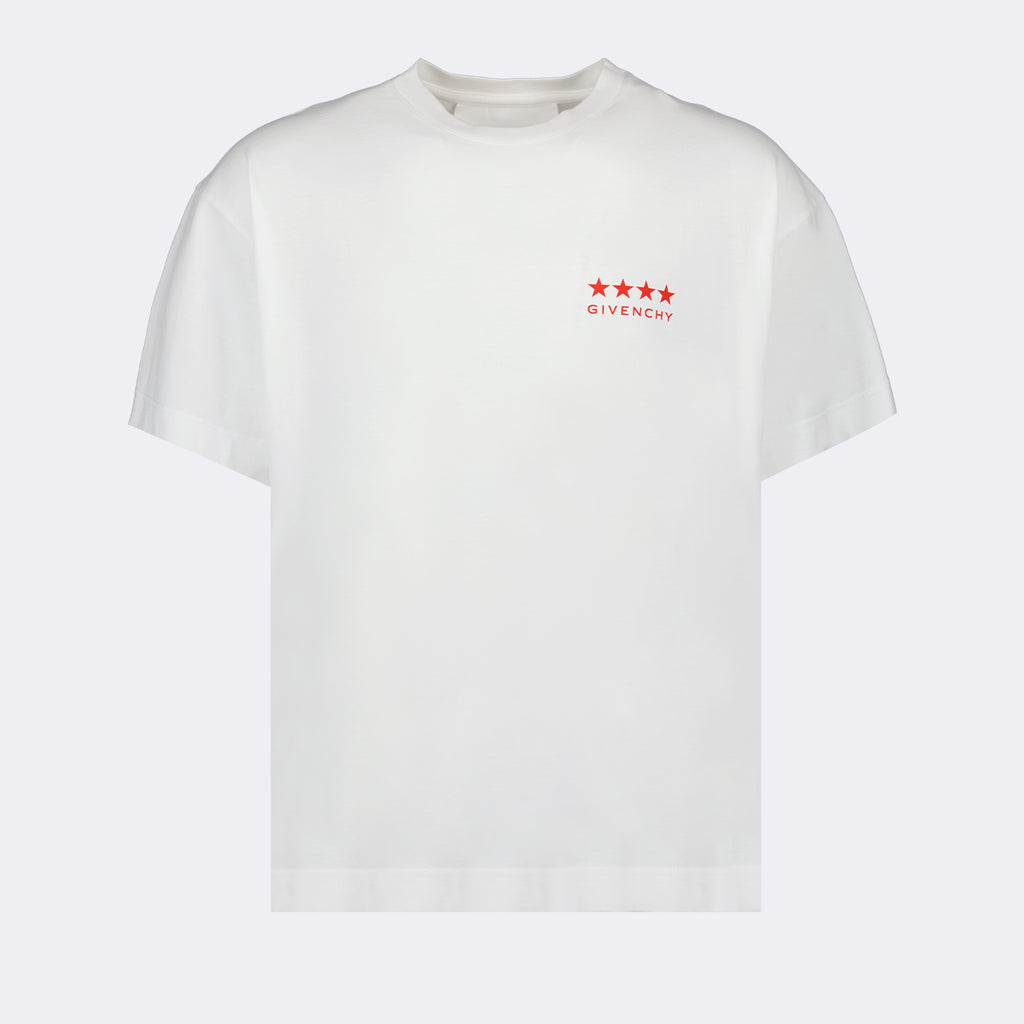 T-Shirts T-shirt 4G blanc Givenchy Weiß Homme