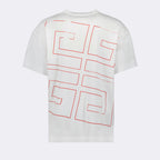 T-Shirts T-shirt 4G blanc Givenchy Weiß Homme