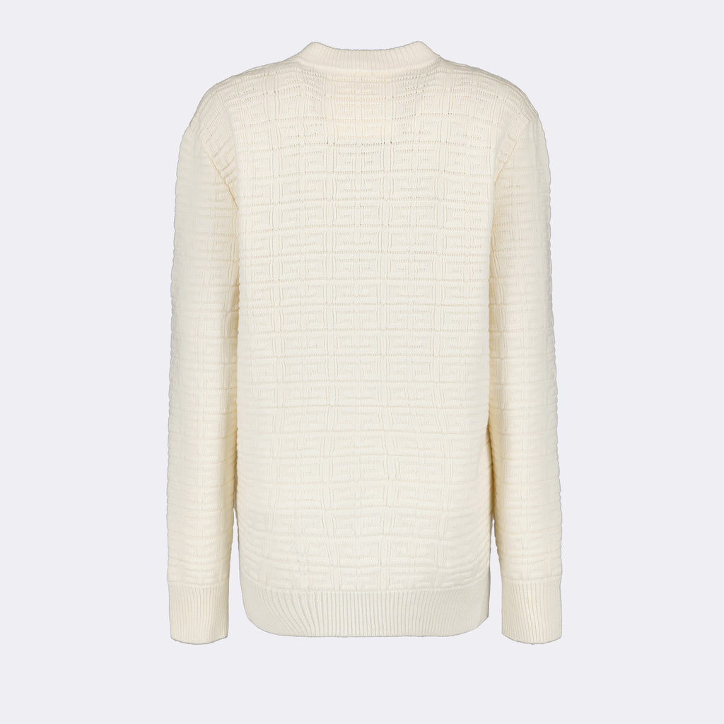 Strickwaren Pull 4G Givenchy Weiß Homme