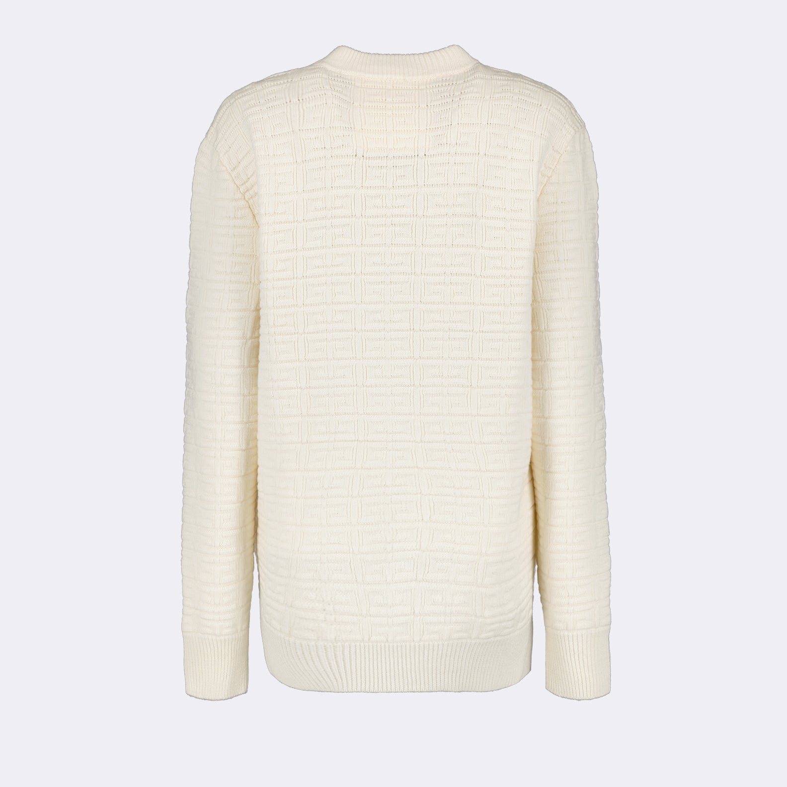 Maille Pull 4G Givenchy Blanc Homme