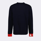 Maille Pull à logo Givenchy Bleu Homme