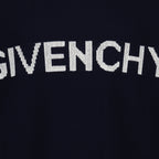 Maille Pull à logo Givenchy Bleu Homme